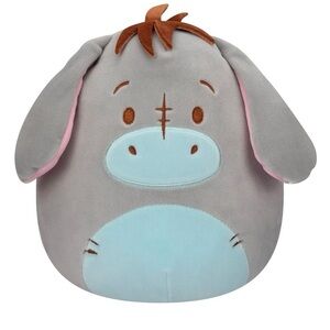 Disney Eeyore Squishmallows Plush- Gray, Light Blue, Pink, Brown 14”
